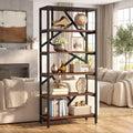 Fnova 71-Inch Storage Shelf Unit, 6-Tier Heavy Duty Industrial Open Bookcase Display Shelf for Living Room Bedroom Home Office Kitchen,WM010545_BNB_US