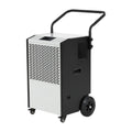 Fnova 240 Pints Commercial Basement Dehumidifier with Powerful Pump, Crawl Space Dehumidifier with Drain Hose, Auto Defrost, Humidity Control, Timer, Up to 8,000 Sq. Ft.