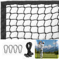 Fnova Sports Netting, Nylon Golf Net 10x10, High Impact Golf Practice Net for Backyard, Hockey, Soccer, Volleyball, Baseball, Golfer Gifts for Men/Dad/Him, Includes 4 Hooks & 12 Bungee Cords